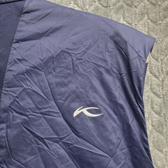 KJUS Mens Radiation Vest Golf Blue Size 54 XL WCAS Company Logo - Picture 10 of 10